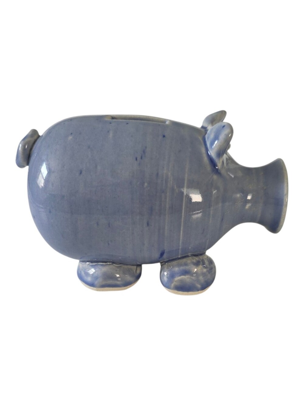 Vintage Pottery Piggy Bank - Picture 2 of 11